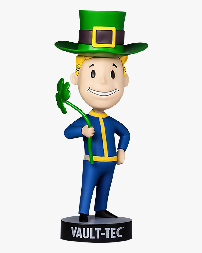 Luck Vault Boy 111 Bobblehead - Fallout Luck Bobblehead, HD Png Download, Free Download