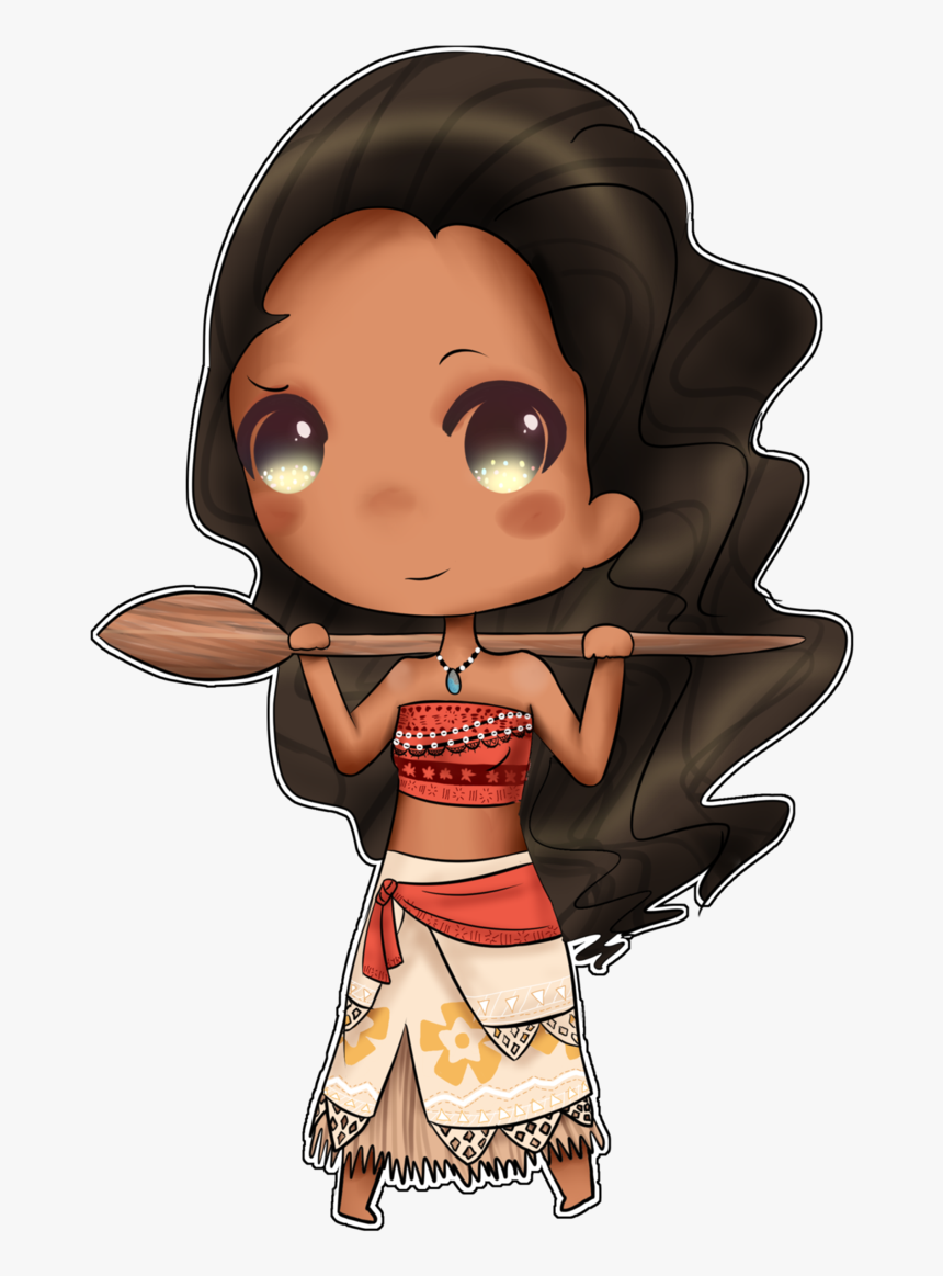 Moana Clipart Island Man Moana Chibi Png Transparent Png Kindpng