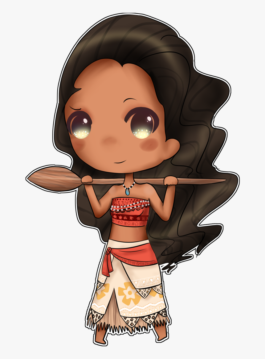 Moana Clipart Island Man - Moana Chibi Png, Transparent Png, Free Download