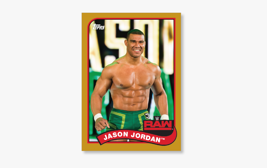 2018 Topps Wwe Heritage Jason Jordan Gold Ed - Bodybuilding, HD Png Download, Free Download