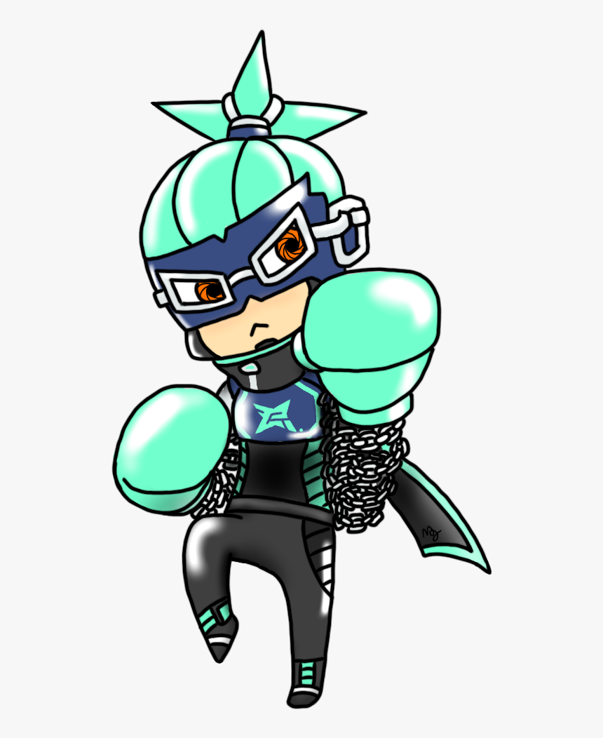 Arms Ninjara Nintendo Switch, Caricature, Chibi, Arms, - Ninjara Arms Chibi, HD Png Download, Free Download