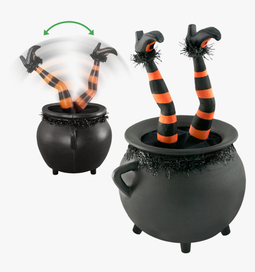 Cauldron Halloween Legs Witch, HD Png Download, Free Download