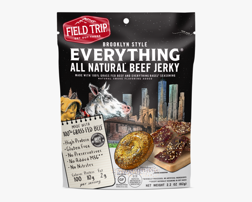 Field Trip Everything Bagel Jerky, HD Png Download, Free Download