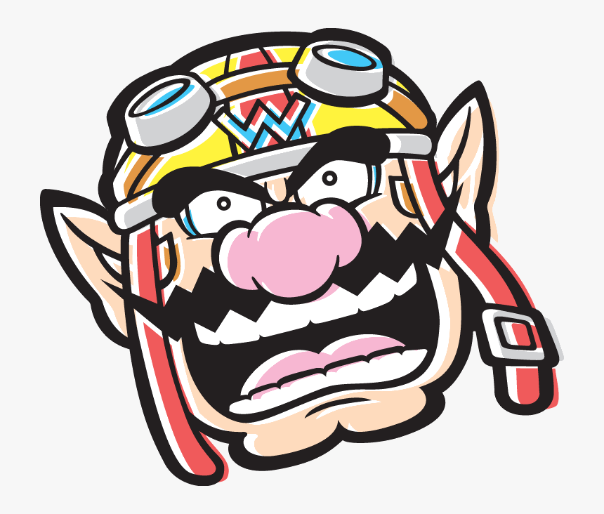 Wario Head Png - Wario Ware Touched, Transparent Png, Free Download