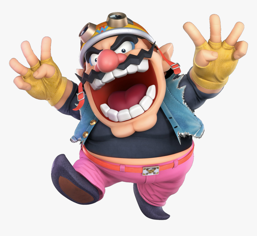 Villains Wiki - Super Smash Bros Ultimate Wario Render, HD Png Download, Free Download