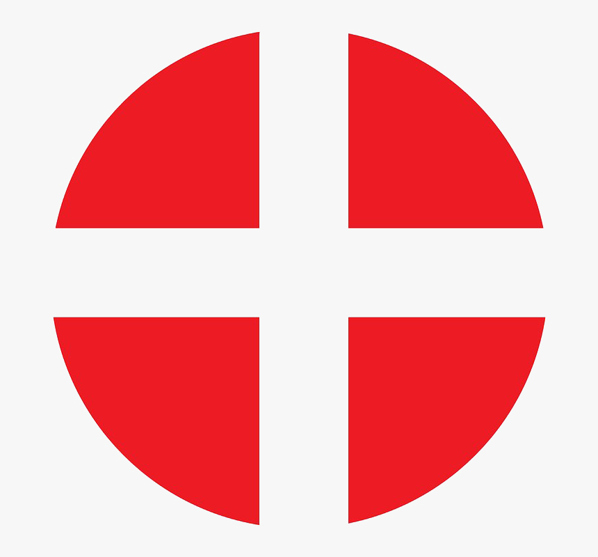 Round Denmark Flag Png Transparent Image - Self Regional Healthcare Logo, Png Download, Free Download