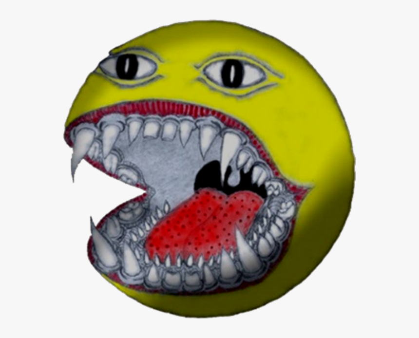 Facial Expression Cartoon Mouth Tooth Jaw Organ Shark - Pacman With Teeth Meme, HD Png Download, Free Download