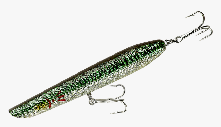 Cotton Cordell Pencil Popper Green Mackerel - Topwater Lure, HD Png Download, Free Download