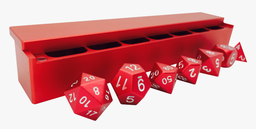 Precision Cnc Aluminum Dice Set With Dice Vault Devils - Dice Game, HD Png Download, Free Download