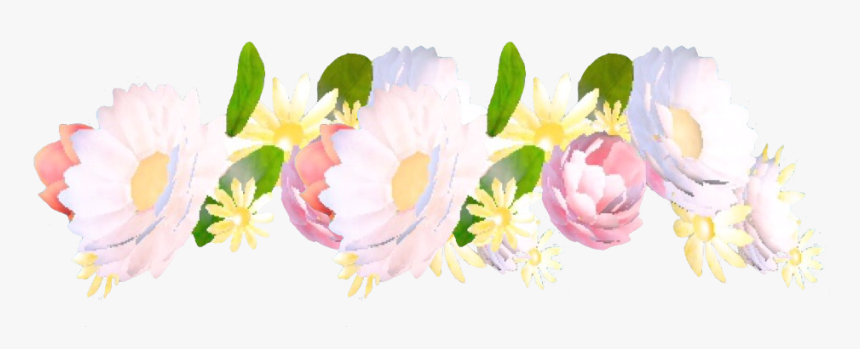 Flower Crown Snapchat Filter Png, Transparent Png, Free Download
