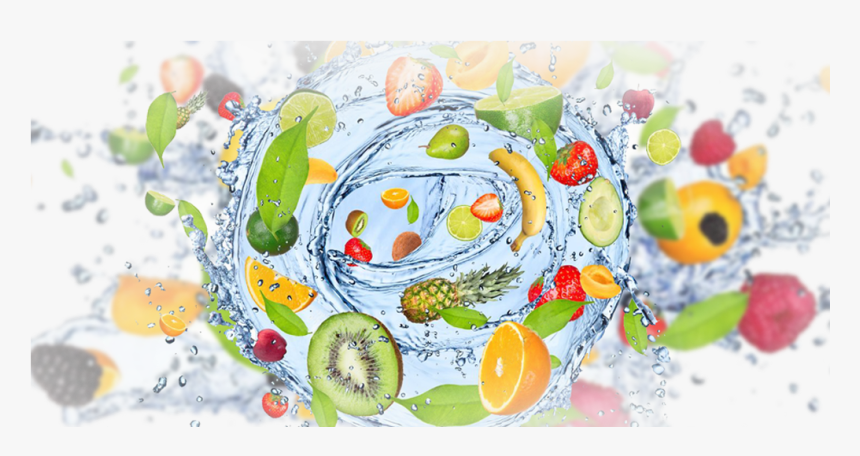 Fruit Mix Water Splash Png, Transparent Png, Free Download