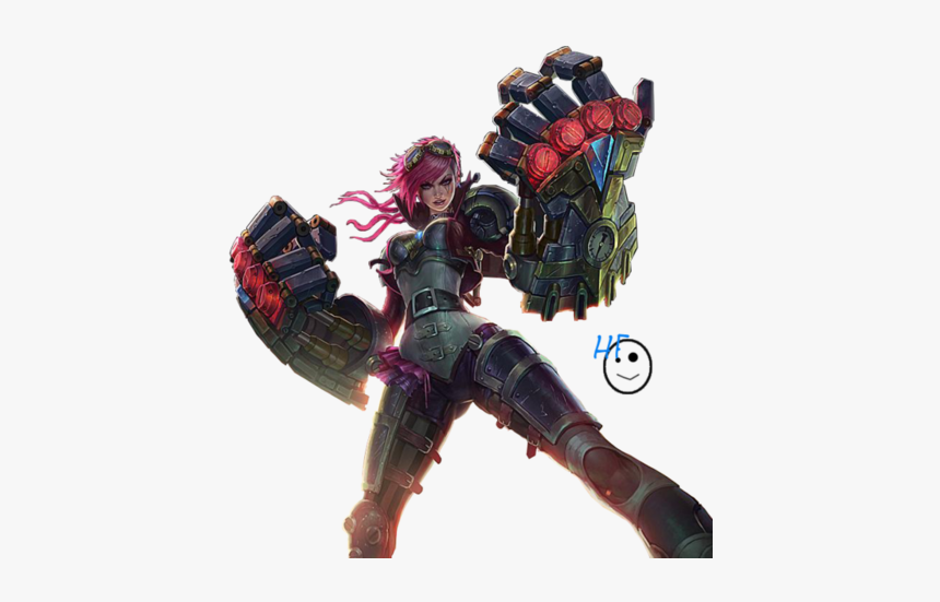 Vi League Of Legends - League Of Legends Render Png, Transparent Png, Free Download