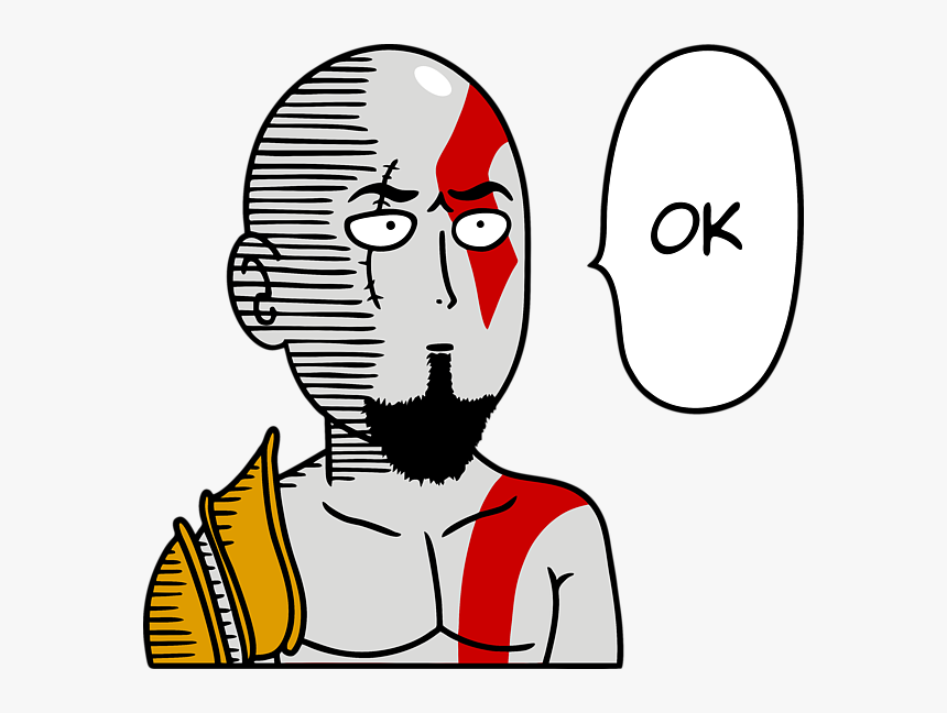 Draw Saitama Ok Face, HD Png Download, Free Download