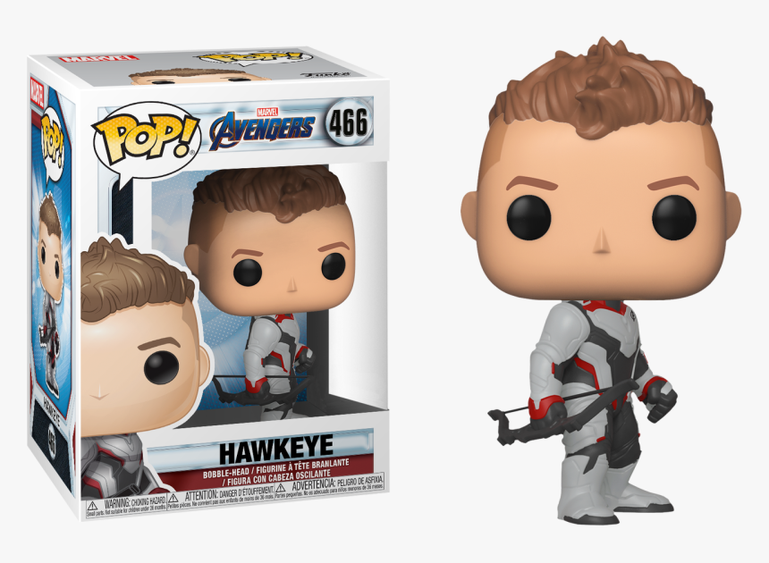 Hawkeye In Team Suit Us Exclusive Pop Vinyl Figure - Funko Pop Avengers Endgame Hawkeye, HD Png Download, Free Download