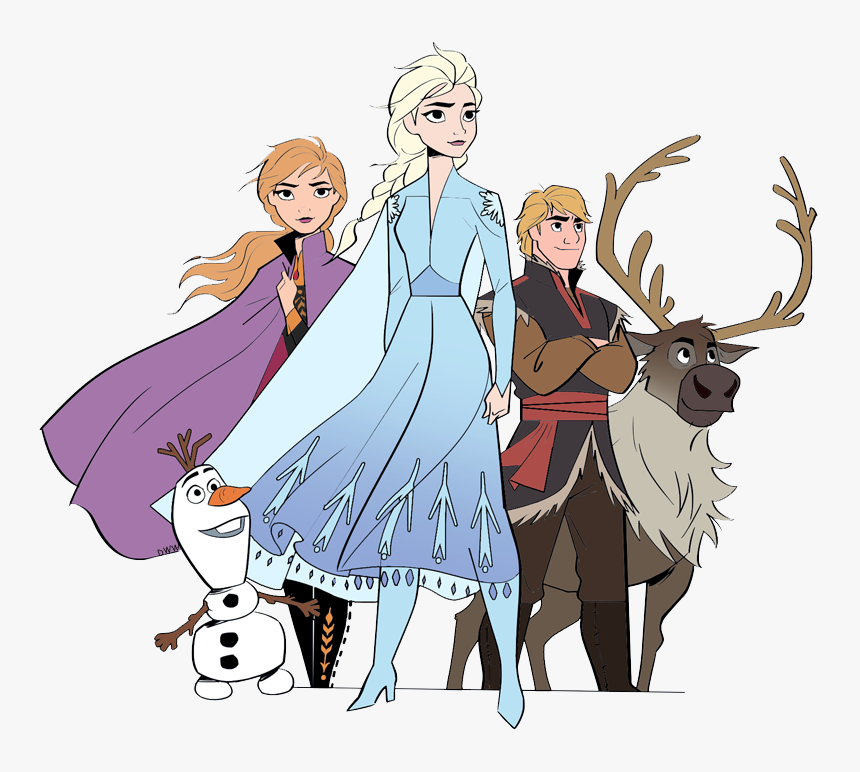 Frozen Elsa 2 Clip Art, HD Png Download - kindpng.