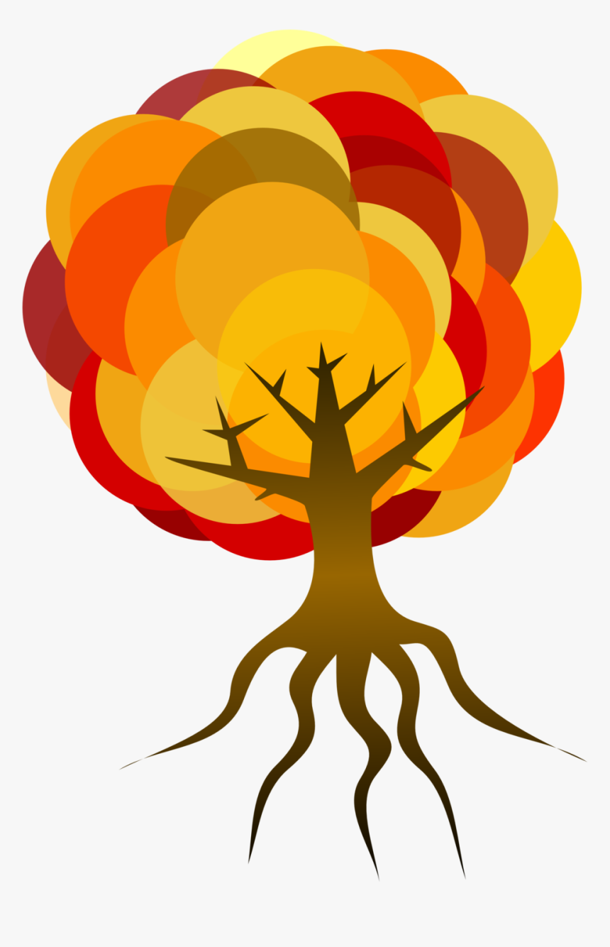 Tree Clipart With Roots, HD Png Download, Free Download