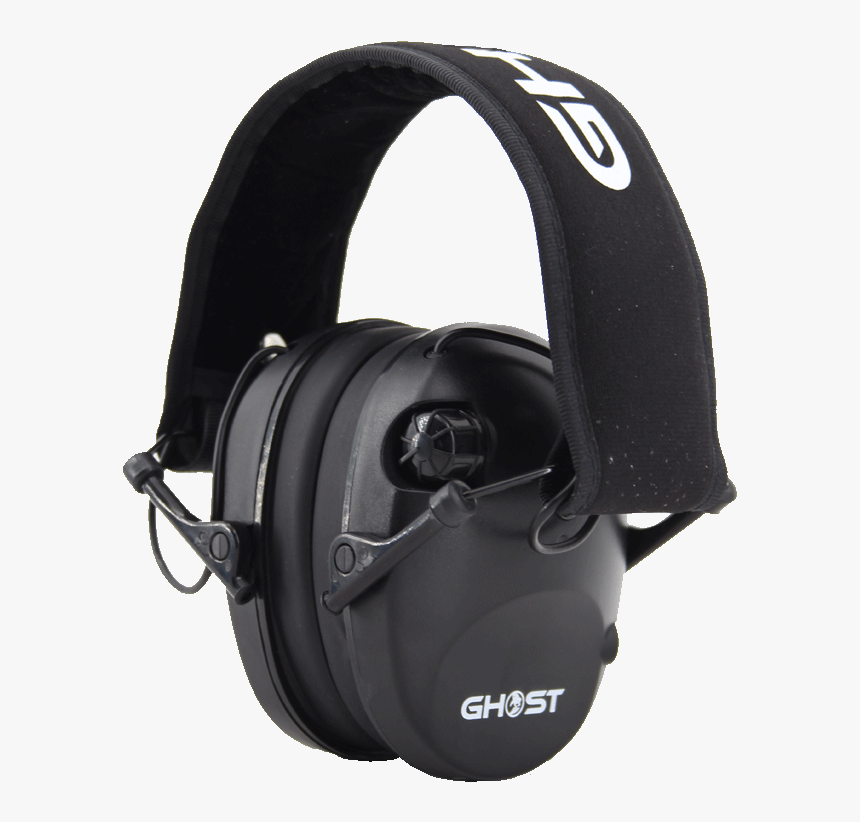 Ghost Earmuffs Side - Cuffie Png, Transparent Png, Free Download