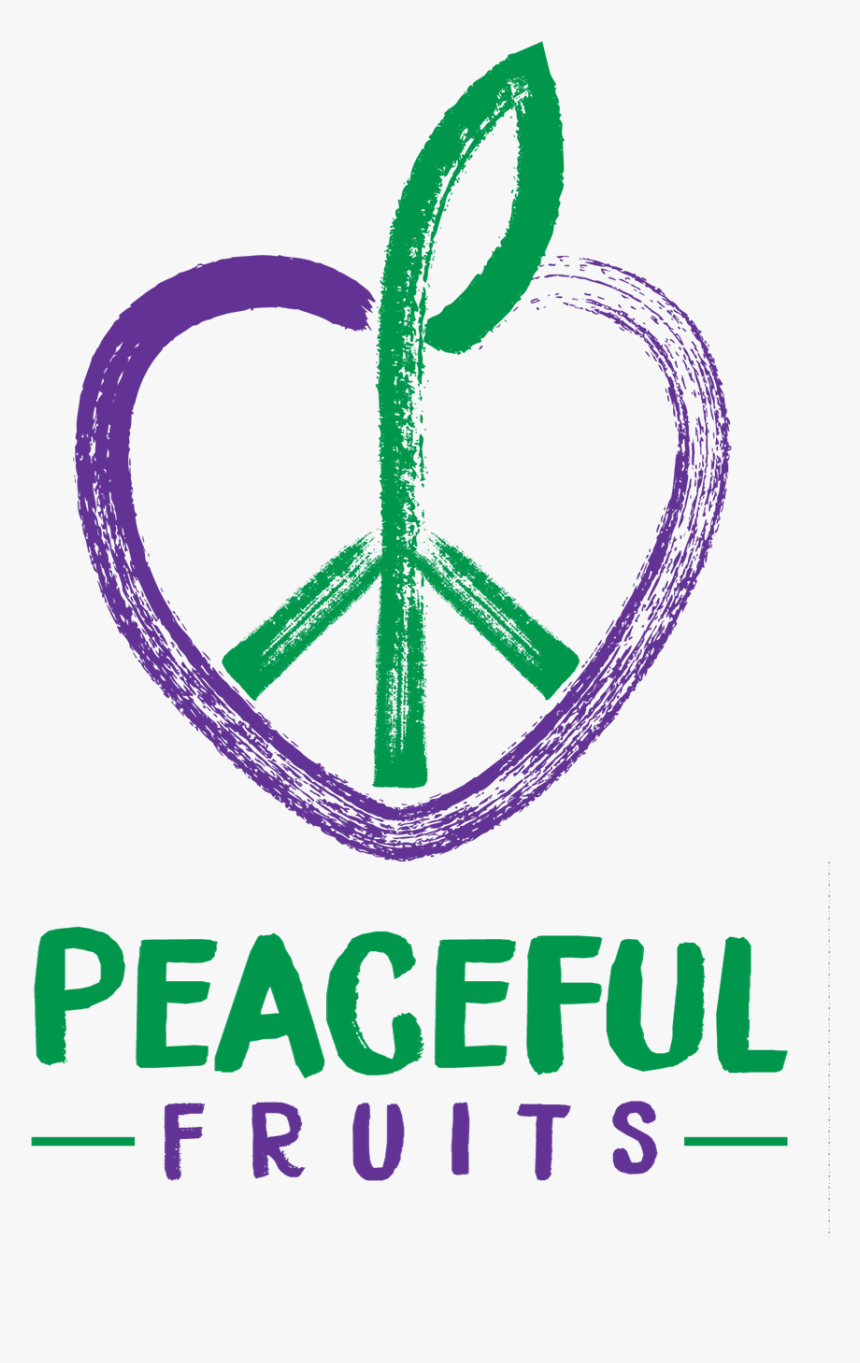 Full Logo Peaceful Fruits - Peaceful Fruits Logo, HD Png Download, Free Download