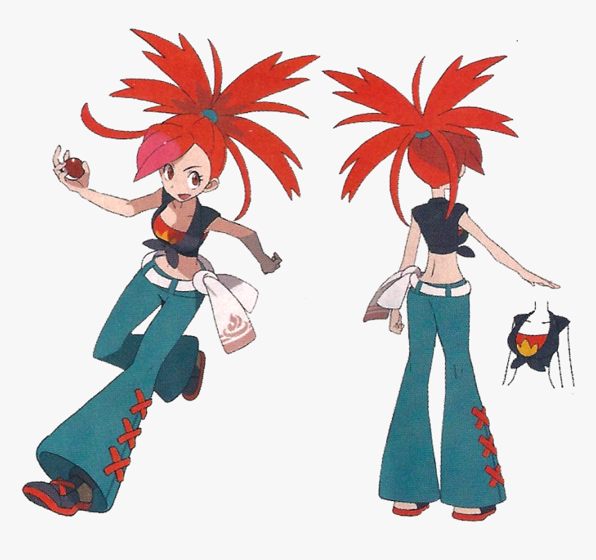 Pokemon Flannery Concept Art, HD Png Download, Free Download