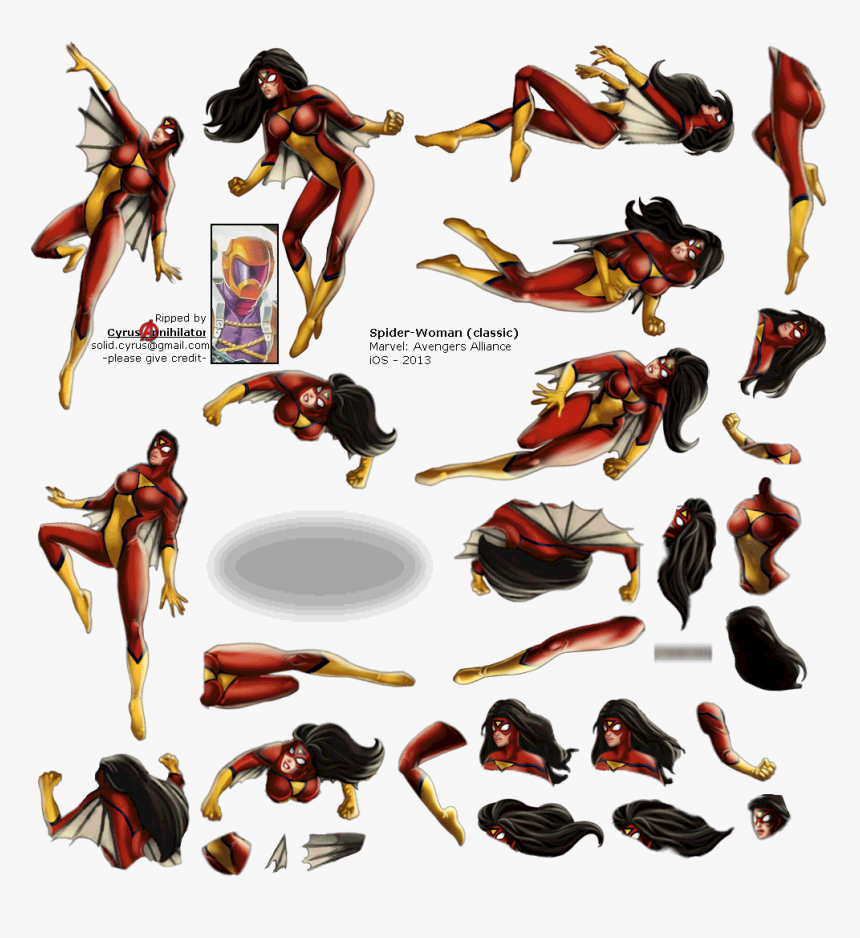 Spider-woman - Jessica Drew Spider Woman, HD Png Download, Free Download