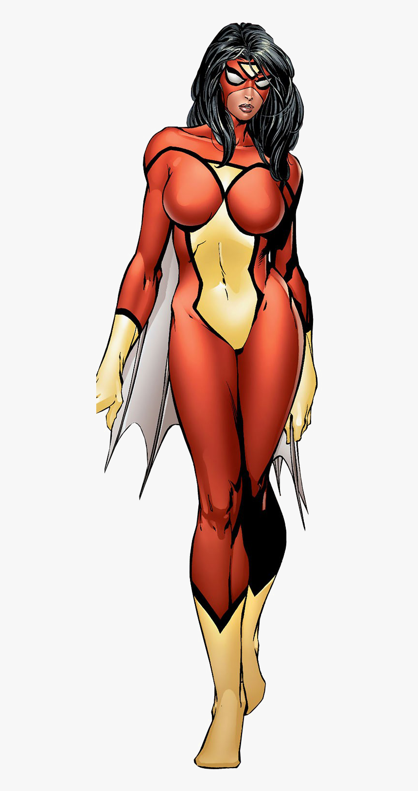 Spider-woman Transparent Background Png - Spider Woman Jessica Drew Marvel, Png Download, Free Download