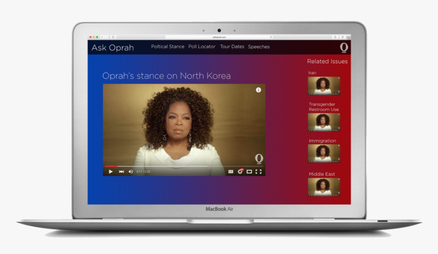 Oprah 3 - Led-backlit Lcd Display, HD Png Download, Free Download