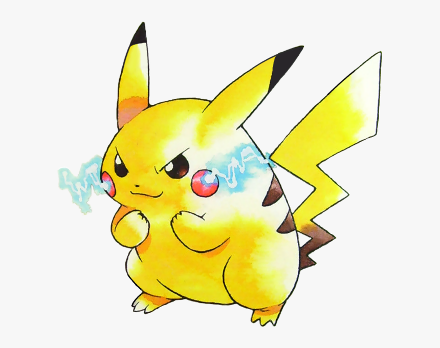 Pokemon Yellow Pikachu Art, HD Png Download, Free Download