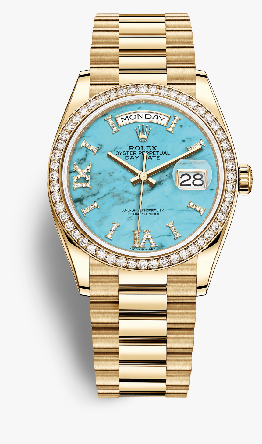 Day-date - Rolex Day Date 36 Turquoise, HD Png Download, Free Download