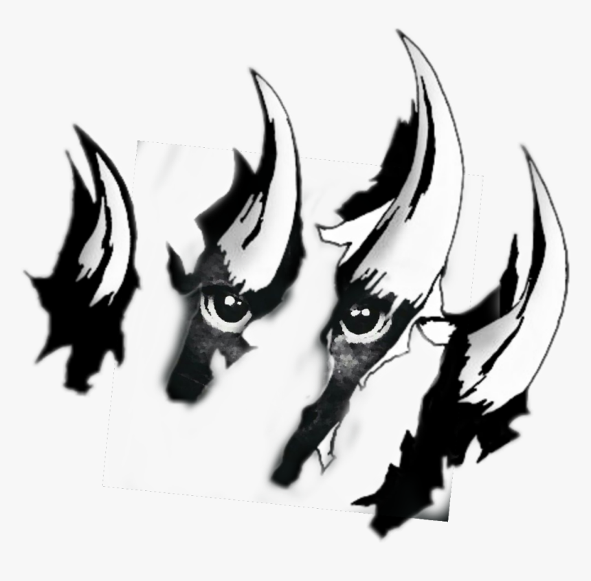 #pantera #sticker #garra - Dibujos De Garras De Panteras, HD Png Download, Free Download