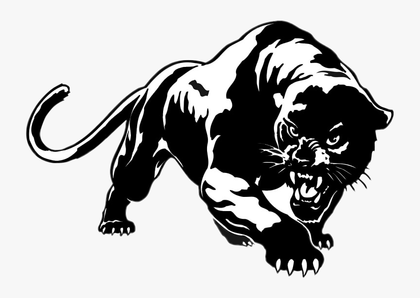 #pantera #black #freetoedit #cat #wildcat #blackcat - Transparent Background Panther Logo, HD Png Download, Free Download