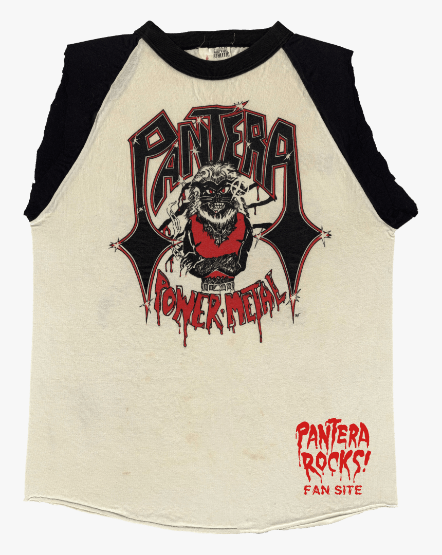 Pantera Power Metal Vintage Shirt, HD Png Download, Free Download