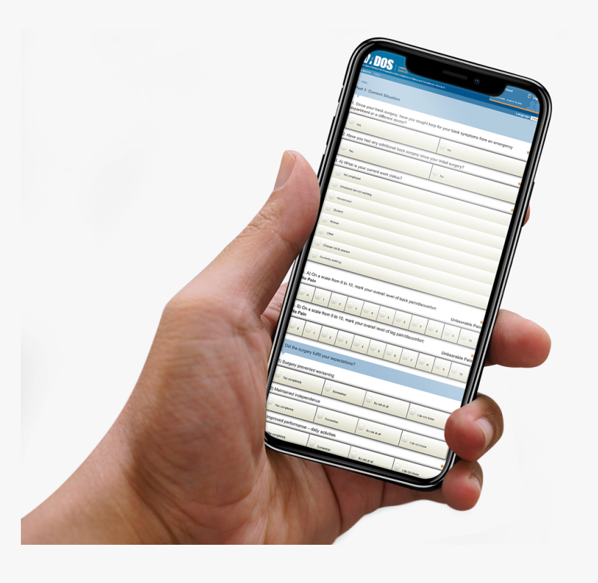 Dados, Home, Dados Electronic Data Capture Platform - Hand With Iphone X Mockup, HD Png Download, Free Download