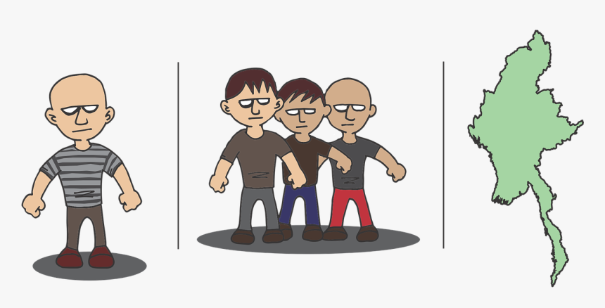 Male Bad Guy Cartoon, HD Png Download, Free Download