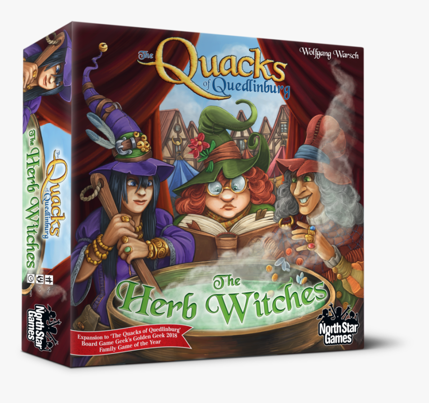 The Quacks Of Quedlinburg - Quacks Of Quedlinburg Herb Witches Expansion, HD Png Download, Free Download
