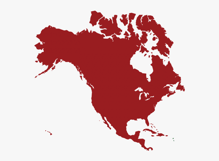 North America - North America Map Vector Png, Transparent Png, Free Download