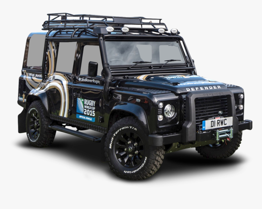 Black Land Rover Defender Car Png Image - Land Rover Defender Png, Transparent Png, Free Download