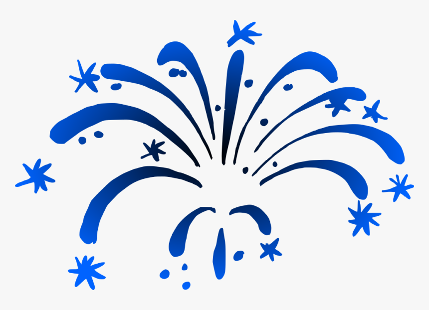 Fireworks Drawing Vector 2 - Fireworks Drawing, HD Png Download, Free Download