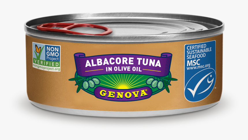 Albacore Tuna In Olive Oil - Genova Albacore Tuna In Olive Oil, HD Png Download, Free Download