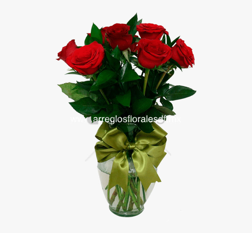 Free Png Download Florero Con Rosas Rojas Png Images - Rosas Florero Png, Transparent Png, Free Download