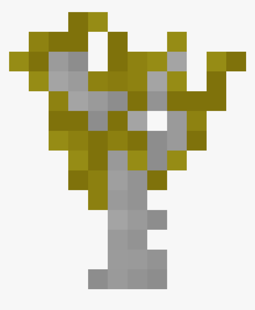 Minecraft Acacia Sapling Png, Transparent Png, Free Download