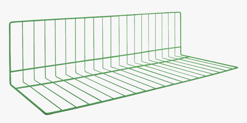 Wire Fence Divider Green - Shelf, HD Png Download, Free Download