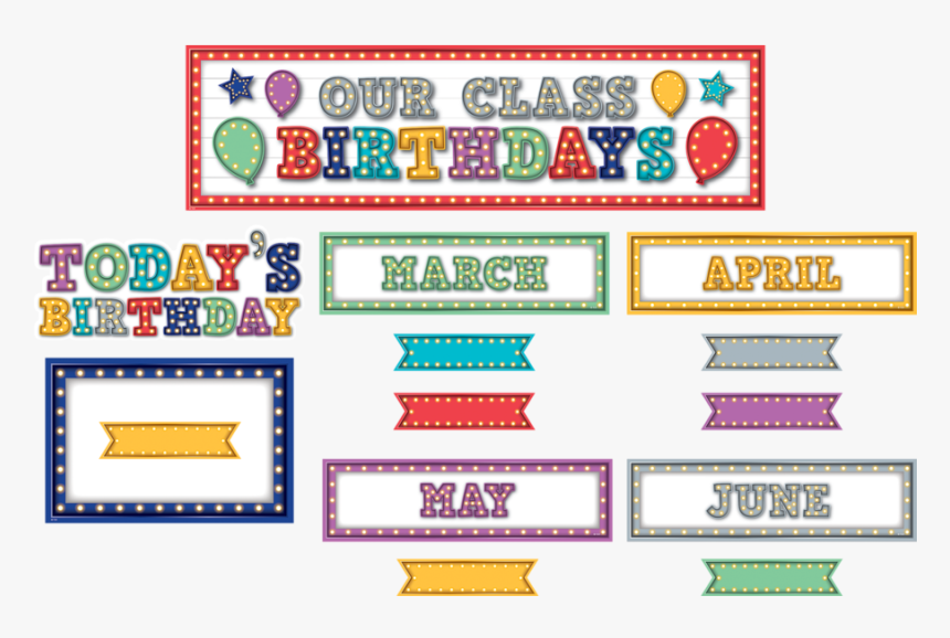 Our Class Birthdays, HD Png Download, Free Download