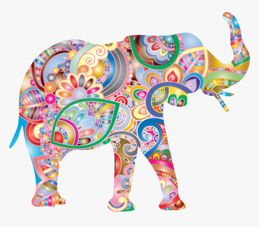 Toy,art,elephants And Mammoths - Indian Elephant, HD Png Download, Free Download