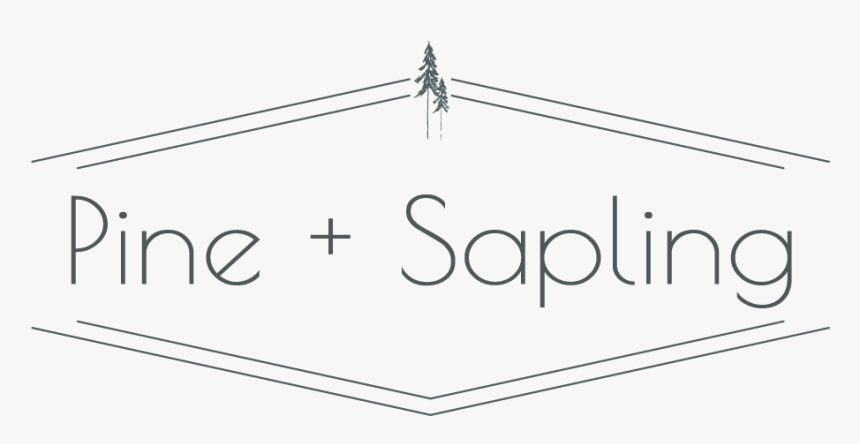 Pine & Sapling - Sign, HD Png Download, Free Download