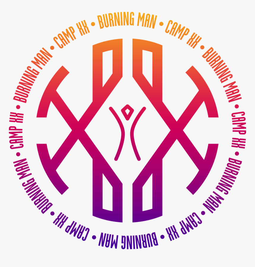 Burning shop man logo