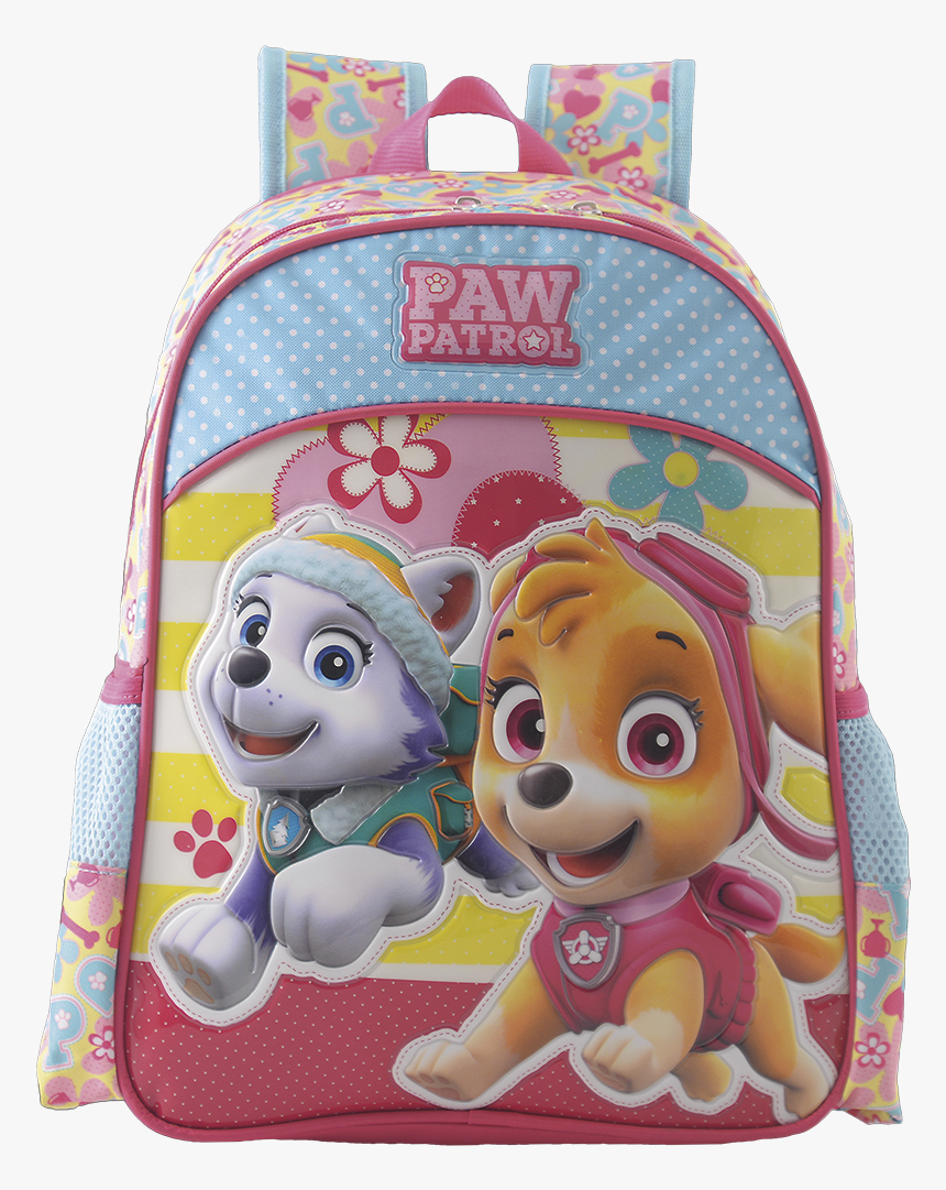 Mochila Patrulha Pup Pals Conteudo - Mochila Patrulha Canina Menina, HD Png Download, Free Download