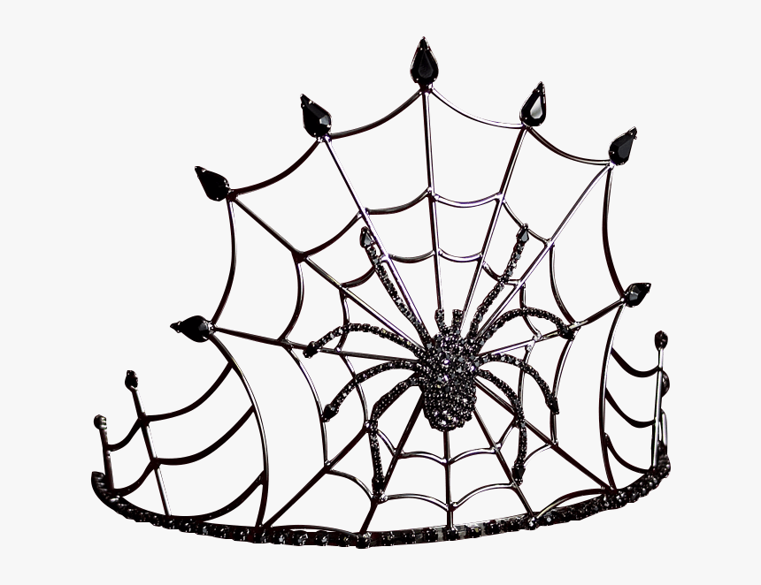 Gothic Queen Spider Crown - Spider Crown Png, Transparent Png, Free Download