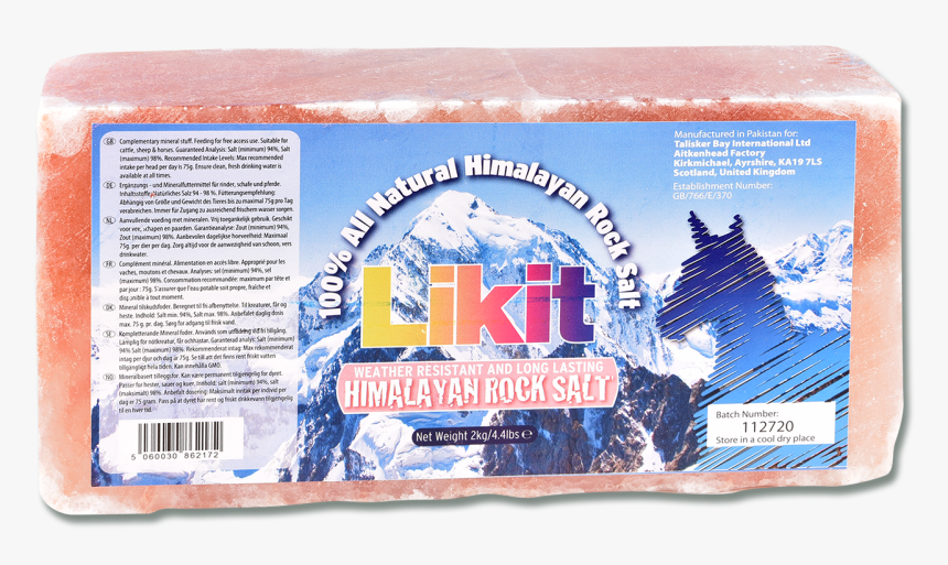 Likit Himalayan Salt Lick, 2 Kg, HD Png Download, Free Download