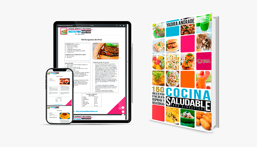 Cocina Saludable Para Diabeticos, HD Png Download, Free Download