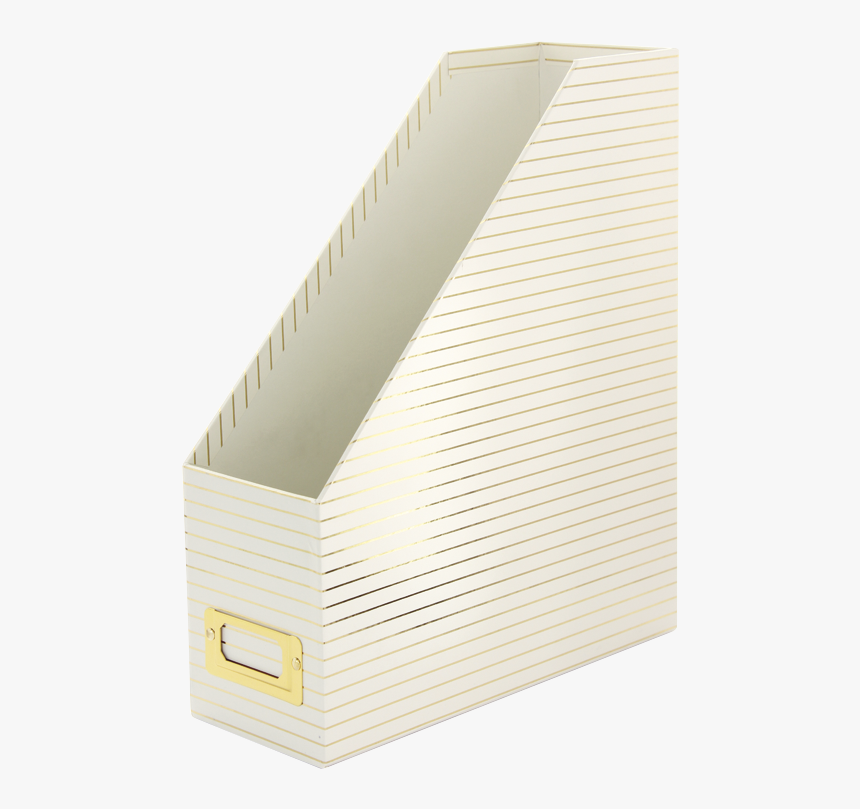 Box Files Online, Gold Stripe Box Files, Stationery - Cream Magazine File, HD Png Download, Free Download